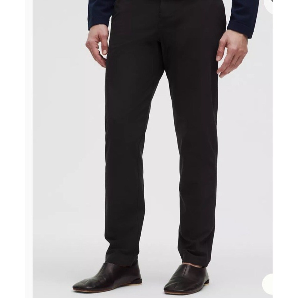 New Lululemon Men's ABC Slim-Fit 5 Pocket Pant  Warpstreme Size 36 CHARCOAL